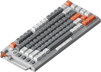 nuphy Field75 HE Wired Magnetic Switch Gaming Keyboard,83 Keys,PBT Keycaps,One Knob Volume Control,