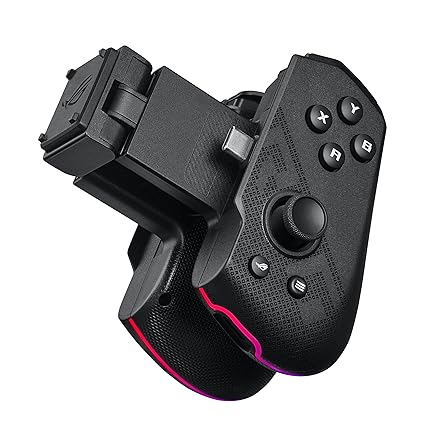 ASUS ROG Tessen Gaming Mobile Controller for Android (foldable, one size fits all, on-the-fly key ma