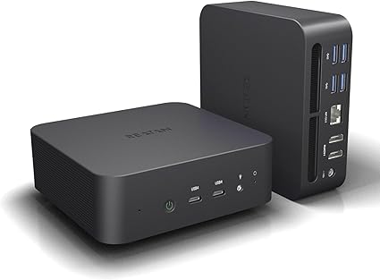 Alloy 9 Mini Gaming PC AMD Ryzen 9 7940HS 32GB DDR5 1TB SSD 5600 MHz RAM, Desktop Mini Computers, Ra