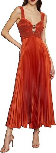 AMUR Women's Gisella Midi Dress