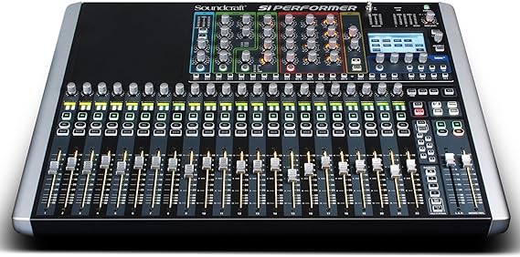 Soundcraft Si Performer 2 Digital 24-channel Audio Mixer and Lighting Controller