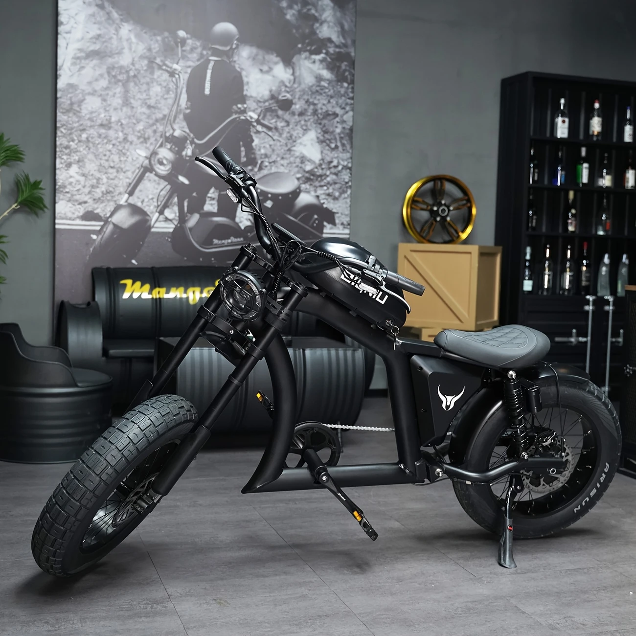 BIGNIU BG-X Ebike With 48V 31.5Ah Battery, Brushless Motor, Dual Suspension, Up To 40 Miles Range, F