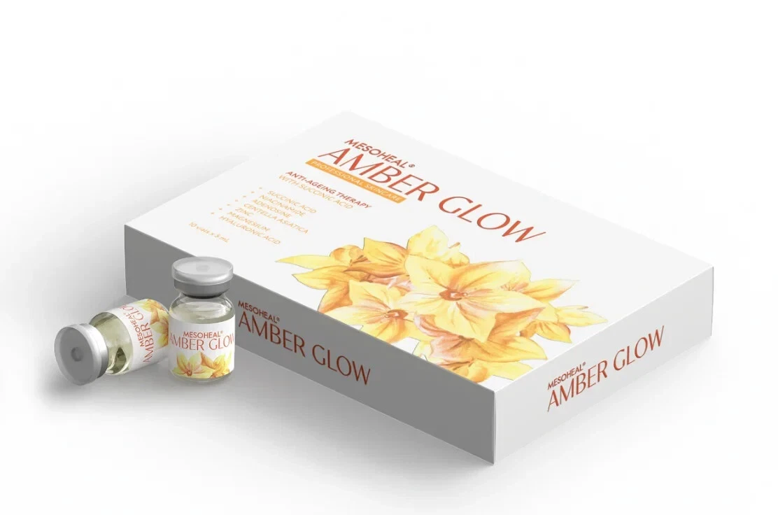 Mesoheal GlowAmber 5ml x 10 vials | Supports skin health and vitality