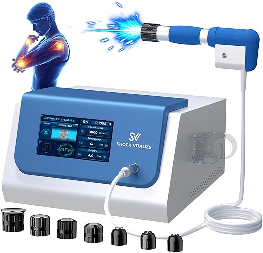 2025 New Upgraded Shockwave Therapy Machine, Extracorporeal Shock Wave Therapy Device for Pain Relie