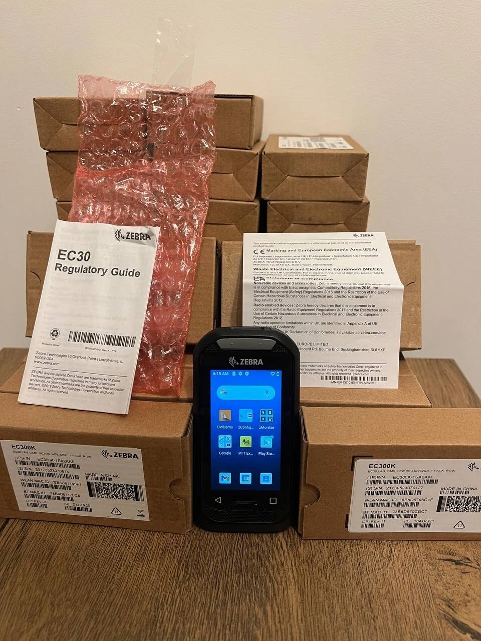 25x | New | Zebra EC30 | EC300K-1SA2AA6 | Barcode Scanner 1D 2D | Free Shipping